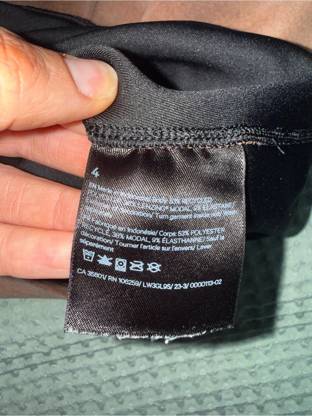 Lululemon Softstreme Perfectly Oversized Cropped Crew size 4
